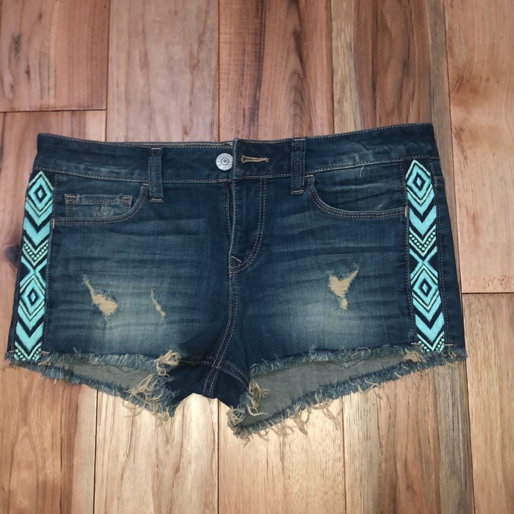 Express jean shorts